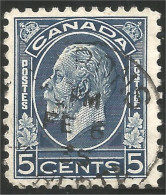 970 Canada King George V 5c Blue (246) - Otros & Sin Clasificación