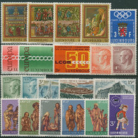 Luxemburg 1971 Kompletter Jahrgang Postfrisch (SG95331) - Años Completos