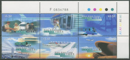 Hongkong 1998 Eröffnung D. Flughafens Chek Lap Kok 843/48 ZD Postfrisch (C29317) - Neufs