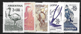 Argentina Mnh ** Birds Set 1960 - Nuevos