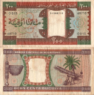 Mauritania / 200 Ouguiya / 1999 / P-5(h) / VF - Mauritania