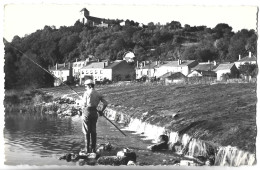 DUN SUR MEUSE - La Meuse Et Le Déversoir - Pêcheur - Dun Sur Meuse