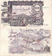 Algeria / 500 Dinars / 1970 / P-129(a) / VF - Argelia