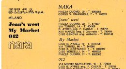 Calendarietto - Silca - Mara - Milano - Anno 1982 - Petit Format : 1981-90