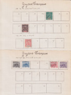 Lot 27 Timbres Guyane Française 1892 1929 1933 1937 1938 1939 Oblitérés Et Neuf Avec Charnière - Andere & Zonder Classificatie