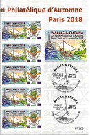 WALLIS Et FUTUNA - Bord De Feuille De Timbres Personnalisés - 72ème Salon D'automne De Paris - 2019 - Projet BEST 2.0 - Nuovi