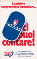 Calendarietto - Grimaldi - Milano- Anno 1982 - Petit Format : 1981-90