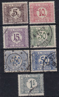 BELGISCH CONGO 1923 - Canceled - Sc# J1-J7 - Complete Set! - TAXE - Usati