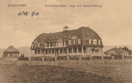 AK Schlüchtern - Kreiskrankenhaus - Hugo Von Stumm-Stiftung - Feldpost Bahnpost Gmndn-Schlüchtern - 1914  (67448) - Schlüchtern