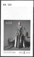 Denmark Danmark Dänemark 2012 Queen Margrethe Mi.No. 1692 MNH ** Neuf Postfrisch Self Adhesif - Nuovi