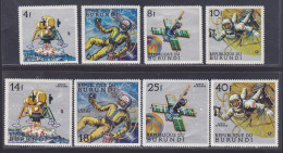 BURUNDI N°  286 à 289, A78 à 81 ** MNH Neufs Sans Charnière, TB (D6513) Explorations Spatiales -1968 - Neufs