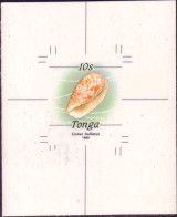 TONGA 1990 Cromalin Proof - 10s Shell - Last Of 4 Which Exist - Tonga (1970-...)