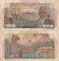 Guadeloupe / 5 Francs / 1947 / P-31(a) / VF - Sonstige & Ohne Zuordnung