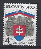 Slovakia 1997  5th Ann.of New Constitution (o) Mi.287 - Oblitérés