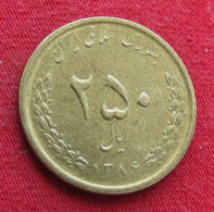 Iran 250 Rials 2007 / 1386 KM# 1282 Lt 523 *VT Irão Persia Persien Rial - Irán