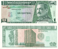 Guatemala / 1 Quetzal / 1995 / P-87(c) / AUNC - Guatemala