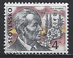 Slovakia 1998  Jan Smrek (o) Mi.303 - Used Stamps