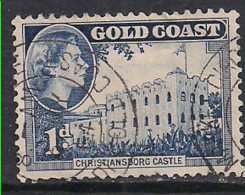 Gold Coast 1952-54 QE2 1d Blue SG 154 Used ( F1247 ) - Côte D'Or (...-1957)