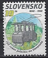 Slovakia 1998  150th Ann.of Slovakian Railway (o) Mi.315 - Gebruikt