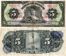 Mexico / 5 Pesos / 1963 / P-60(h) / XF - Mexiko