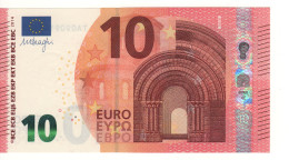 10 EURO  "T" Irlanda    DRAGHI     T 001 I5   TA0909162535   /  FDS - UNC - 10 Euro