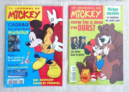 Le Journal De Mickey Lot De 2 Magazines De 1996 N° 2282 Et 2316 - Journal De Mickey