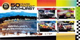 Australia 2012 Bathurst - 50 Years Of Car Racing  Minisheet MNH - Mint Stamps