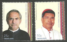 East Timor 2008 - Peace Nobel Prize 1996 - Ramos Horta, Ximenes Belo Set MNH - Osttimor