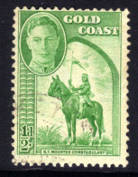 Gold Coast 1948 KGV1 1/2d Green Constabulary Used SG 135 ( L1349 ) - Goldküste (...-1957)