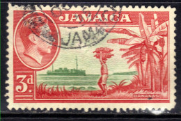 Jamaica 1938 KGV1 3d Bananas Used SG 126c ( E1143 ) - Jamaica (...-1961)