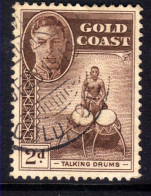 Gold Coast 1948  KGV1 2d Purple Brown Used SG 138 ( L1220 ) - Côte D'Or (...-1957)