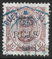 Portuguese Congo – 1902 King Carlos Surcharged 65 On 15 Réis Used Stamp - Congo Portuguesa