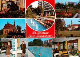 73916648 Bad Schoenborn Schwefelbad Mingolsheim Sanatorium St Rochus Schwimmbad  - Bad Schoenborn