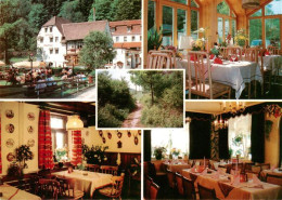 73916493 Eisenberg  Thueringen Cafe Restaurant Waldhotel Pfarrmuehle Gastraeume  - Eisenberg