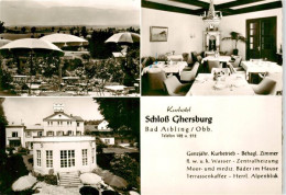73916271 Bad Aibling Kurhotel Schloss Ghersburg Terrassenkaffee Gaststube - Bad Aibling