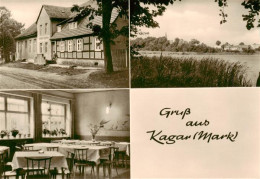 73916201 Kagar Rheinsberg Gasthaus Pension Steffen Gastraum Panorama - Zechlinerhütte