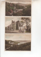 Sheffield Hollow Meadows University Ashopton Road 3x Postcard S - Sheffield