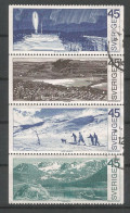 Sweden 1970 Around The Polar Circle Strip Y.T. 657/660 (0) - Gebraucht