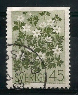 Sweden 1968 Flowers Y.T. 591 (0) - Used Stamps