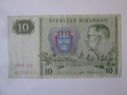 Sweden 10 Kronor 1984 Banknote - Sweden