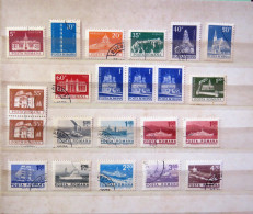 Rumania 1973 Churches Bridge Ships - Used Stamps