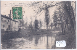 CHALONS-SUR-MARNE- PONT DES SYPHONS DANS LE JARD - Châlons-sur-Marne