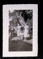 Photographie, Pin Up Dans L'arbre, 135 X 90 Mm, 2 Scans - Pin-up