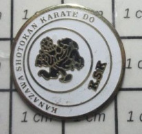 1317 Pin's Pins / Beau Et Rare / SPORTS / CLUB KARATE KSK KANAZAWA SHOTOKAN - Judo