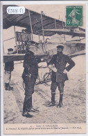 CAMP DE CHALONS- L AVIATEUR H. FARMAN EN CONVERSATION AVEC LE GENERAL JOURNEE - Camp De Châlons - Mourmelon