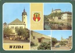 72528523 Weida Thueringen Rathaus Am Markt Osterburg Konsum Gaststaette Gerberke - Weida