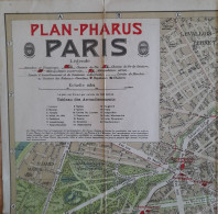 Plan-Pharus: Paris 1912 - Wegenkaarten