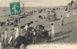 (SERGE) 80 CAYEUX. La Plage Bien Animée 1910 - Cormeilles En Parisis