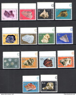 1976 BOTSWANA - Catalogo Yvert N. 307-20 - Serie Ordinaria Minerali Soprastampa Nuova Moneta - 14 Val. MNH** - Tutti Bor - Sonstige - Afrika