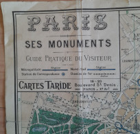 Paris Ses Monuments - Cartes Taride 1905-1925 - Wegenkaarten